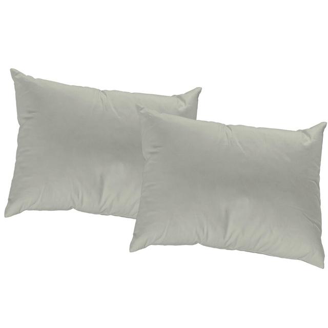 Aadhvika Pillow Cover (Set of 2) Ebern Designs Colour: Taupe on Productcaster.