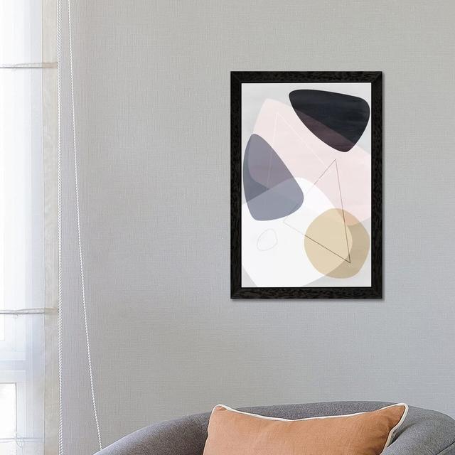 Graphic CL.B by Mareike Böhmer - Print on Canvas Isabelline Format: Black Floater Framed, Size: 152.4cm H x 101.6cm W x 3.81cm D on Productcaster.