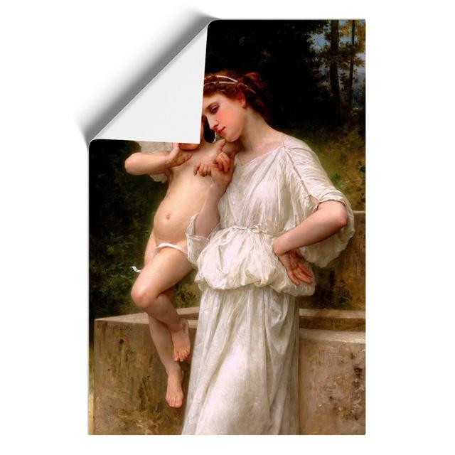 Secrets I Love by William Adolphe Bouguereau - Unframed Graphic Art East Urban Home Size: 59cm H x 42cm W x 0.1cm D on Productcaster.