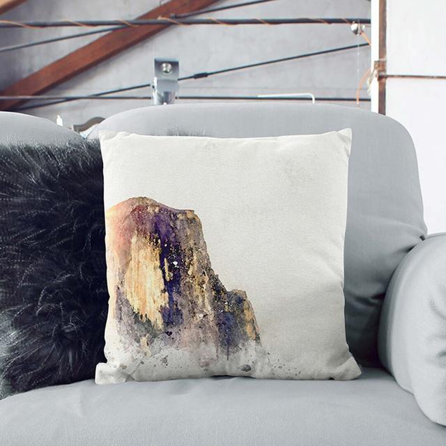 Half Dome at in California Cushion with Filling East Urban Home Size: 55cm H x 55cm W x 20cm D on Productcaster.