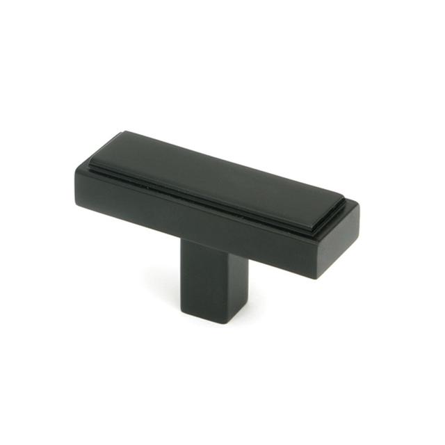 Scully Bar Handle From The Anvil Finish: Matt Black on Productcaster.