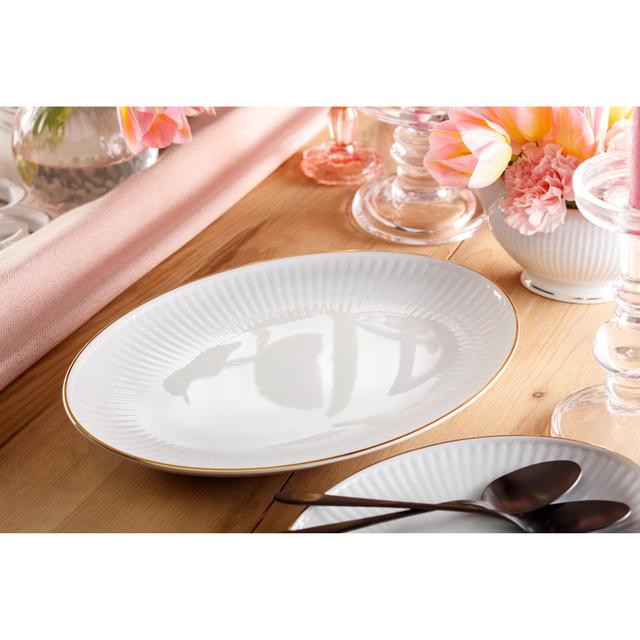 Valencia 18 Piece Porcelain Dinnerware Set - Service for 6 (Set of 6) Creatable on Productcaster.