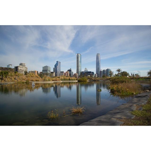 Alair Santiago, Chile by JoseHoz - Wrapped Canvas Print 17 Stories Size: 30cm H x 46cm W x 3.8cm D on Productcaster.