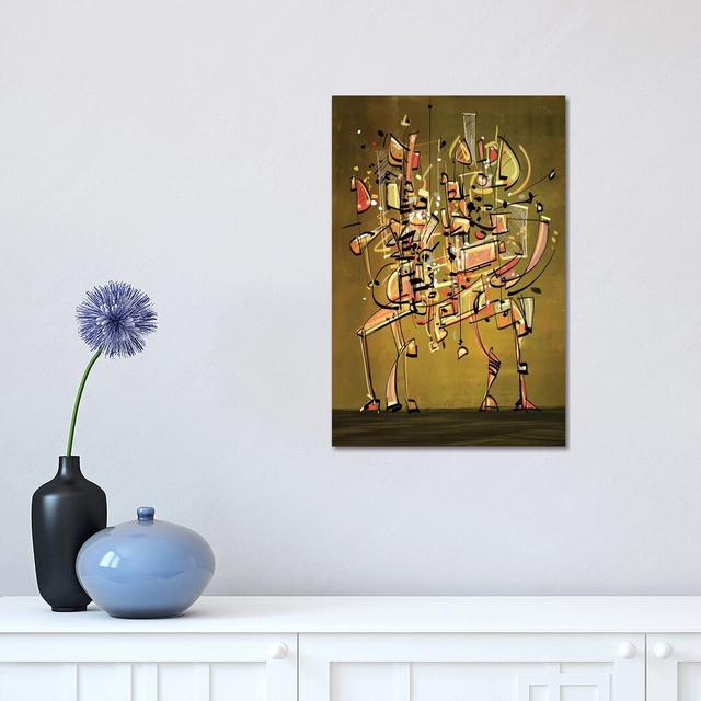 Minstrel Duo II by Guillermo Arismendi - Wrapped Canvas Print Latitude Vive Size: 45.72cm H x 30.48cm W x 1.905cm D on Productcaster.