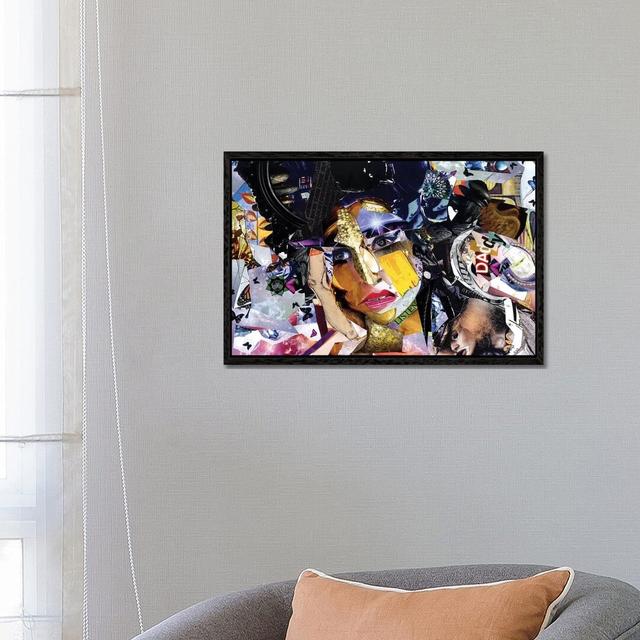 Amy IV by Glil - Print on Canvas 17 Stories Format: Black Framed, Size: 45.72cm H x 66.04cm W x 3.81cm D on Productcaster.