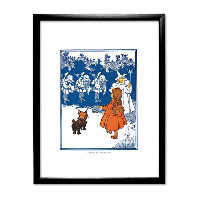 The Wizard of Oz by William Wallace Denslow Framed Graphic Art East Urban Home Frame Colour: Black on Productcaster.