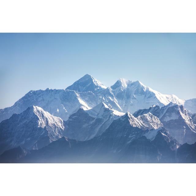 Daylight View Of Mount Everest by Kertu_ee - Wrapped Canvas Print Union Rustic Size: 20cm H x 30cm W x 3.8cm D on Productcaster.