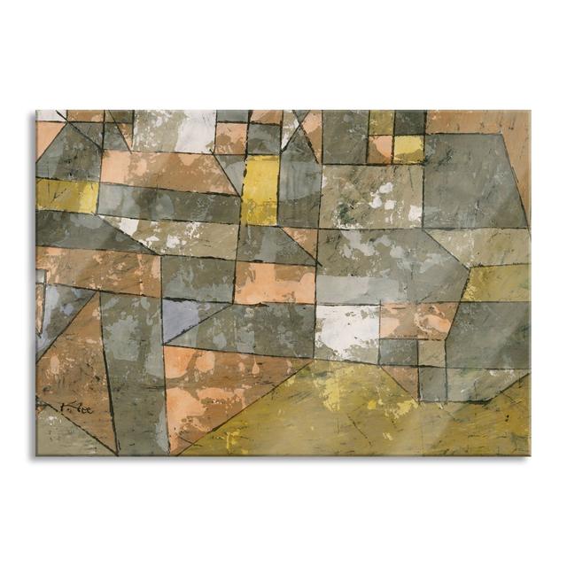 Figurine Collection by Paul Klee - Unframed Painting on Glass Ivy Bronx Size: 70cm H x 100cm W x 0.4cm D on Productcaster.