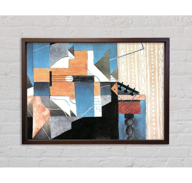 Guitar On A Table by Juan Gris - Single Picture Frame Art Prints on Canvas Bright Star Size: 100.1cm H x 141.4cm W x 3.3cm D on Productcaster.