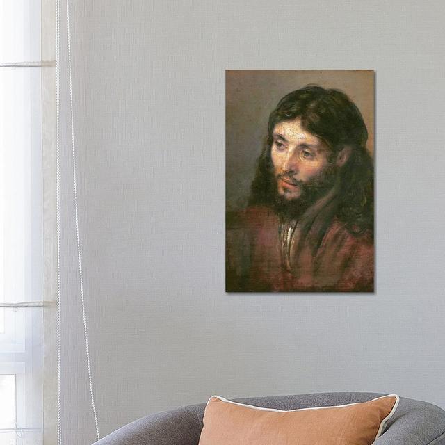 Head Of Christ, C.1648 (Gemaldegalerie) by Rembrandt Van Rijn - Wrapped Canvas Painting Marlow Home Co. Size: 66.04cm H x 45.72cm W x 3.81cm D on Productcaster.