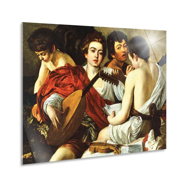 Concert by Caravaggio - No Frame Painting Marlow Home Co. Format: Plastic/Acrylic, Size: 70cm H x 100cm W on Productcaster.