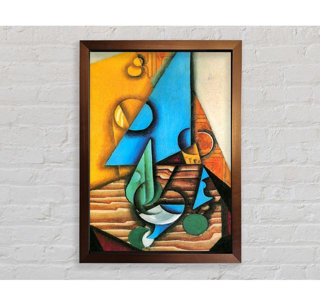 Bottle And Glass On A Table by Juan Gris - Single Picture Frame Art Prints Bright Star Size: 59.7cm H x 42cm W x 3.4cm D on Productcaster.