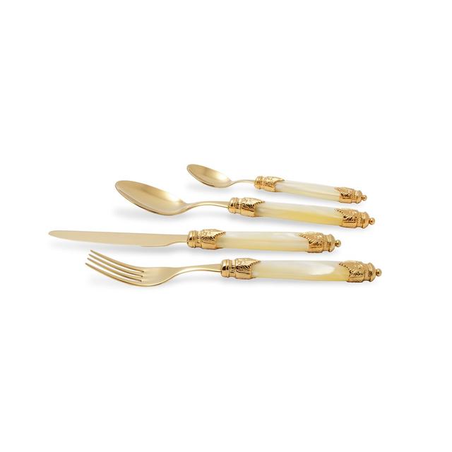 Rivadossi Sandro Arianna Oro 16 Piece Cutlery Set , Service for 4 Rivadossi Sandro on Productcaster.