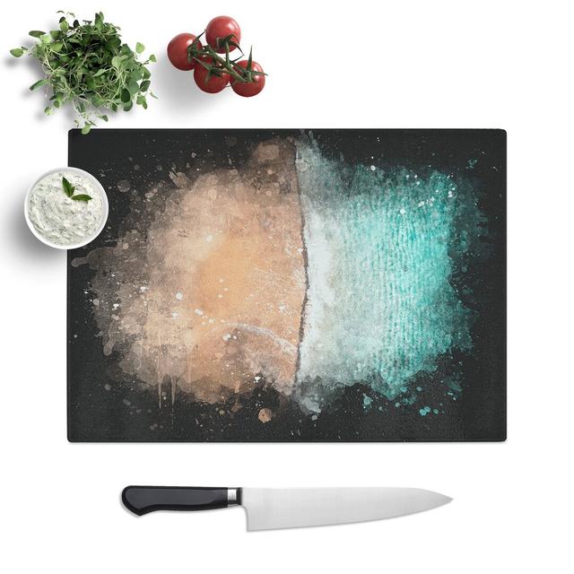 Tempered Glass Cabo San Lucas Beach Mexico Chopping Board East Urban Home Size: 28.5 cm x 39 cm on Productcaster.