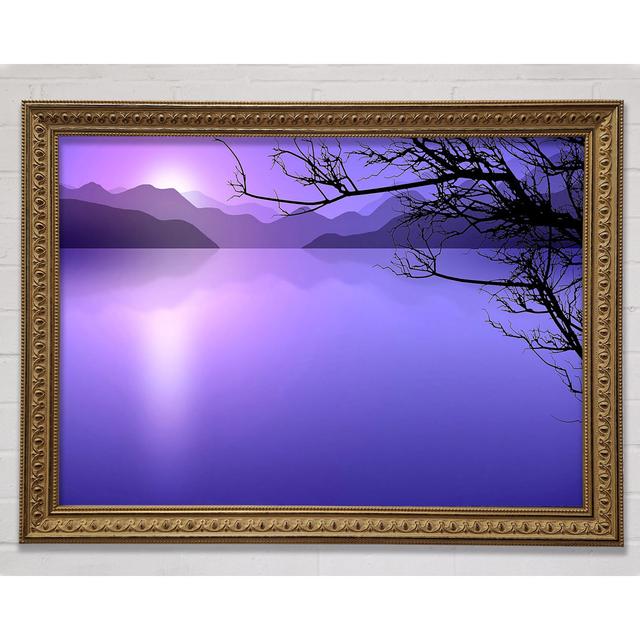 Calm Lake - Print Bright Star Size: 29.7cm H x 42cm W on Productcaster.