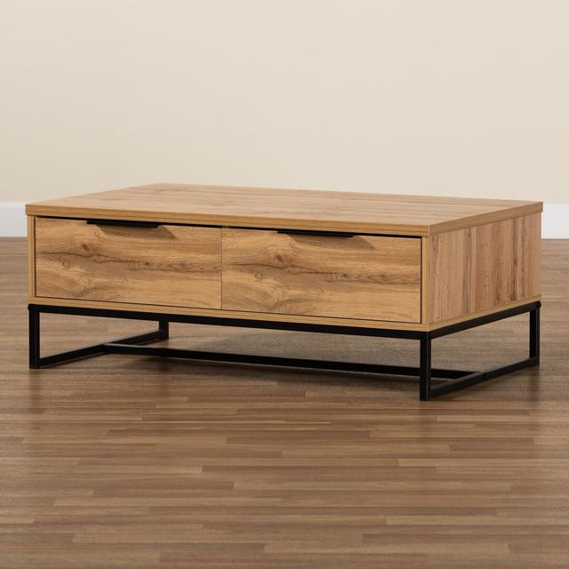 Guanciale Sled Coffee Table with Storage Blue Elephant on Productcaster.