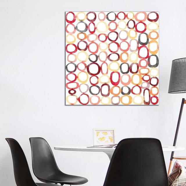 Oh - Print Ebern Designs Size: 93.98cm H x 93.98cm W x 1.91cm D, Format: Wrapped Canvas on Productcaster.