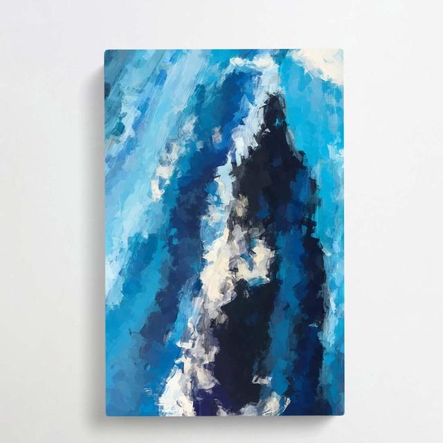 Abstract Art Painting Vol.3 - Wrapped Canvas Painting Print East Urban Home Size: 60cm H x 40cm W x 3cm D on Productcaster.