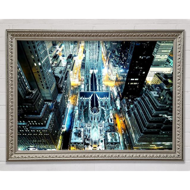 St Patricks Cathedral New York Framed Print Bright Star Size: 59.7cm H x 84.1cm W on Productcaster.