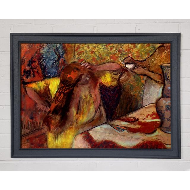 Degas Women At The Toilet 1 Framed Print Rosalind Wheeler Size: 42cm H x 59.7cm W x 1.5cm D on Productcaster.