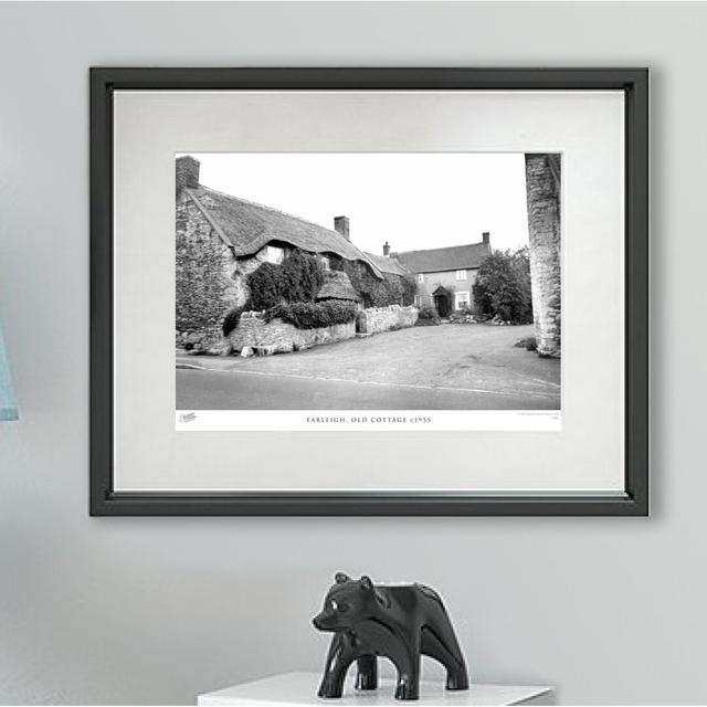 'Farleigh, Old Cottage C1955' - Picture Frame Photograph Print on Paper The Francis Frith Collection Size: 40cm H X 50cm W x 2cm D on Productcaster.