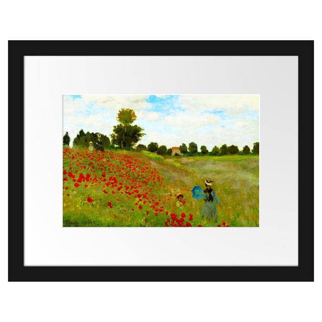 Gerahmter Kunstdruck Fields Around Argenteuil von Claude Monet Rosalind Wheeler Maße: 30 cm H x 38 cm B x 2,5 cm T on Productcaster.