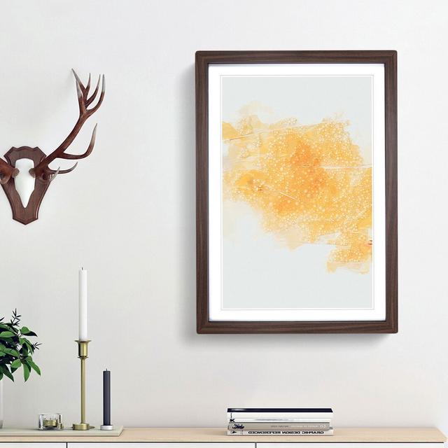 Soda Stream Storm in Abstract - Picture Frame Graphic Art Print East Urban Home Frame Option: Walnut Framed, Size: 65cm H x 48cm W x 2cm D on Productcaster.