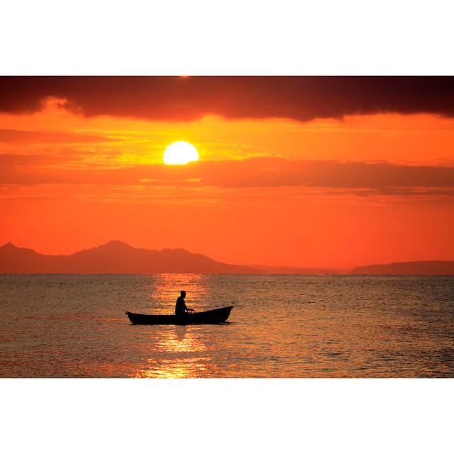 Lake Malawi by Jacobeukman - Wrapped Canvas Print Longshore Tides Size: 81cm H x 122cm W x 3.8cm D on Productcaster.