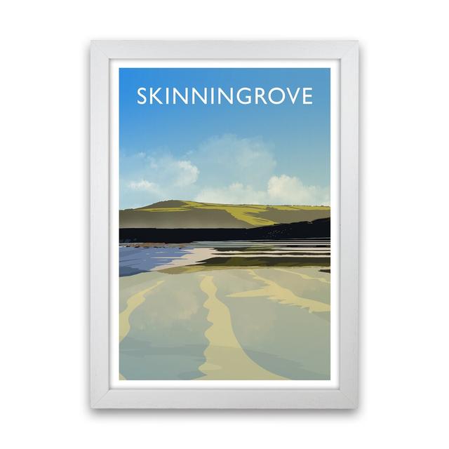 Skinningrove 2 Portrait by Richard O'Neill - Graphic Art Corrigan Studio Format: White Framed, Size: 63cm H x 46cm W x 3cm D on Productcaster.