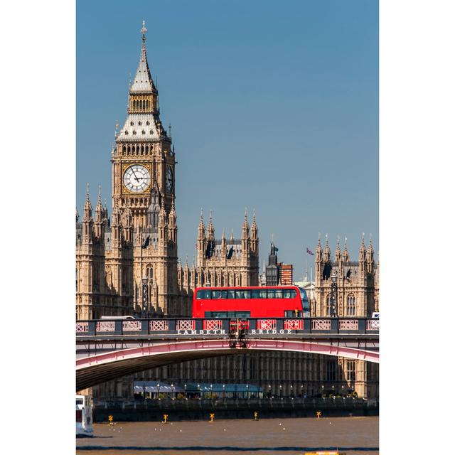 Big Ben by Niserin - Wrapped Canvas Print 17 Stories Size: 122cm H x 81cm W on Productcaster.