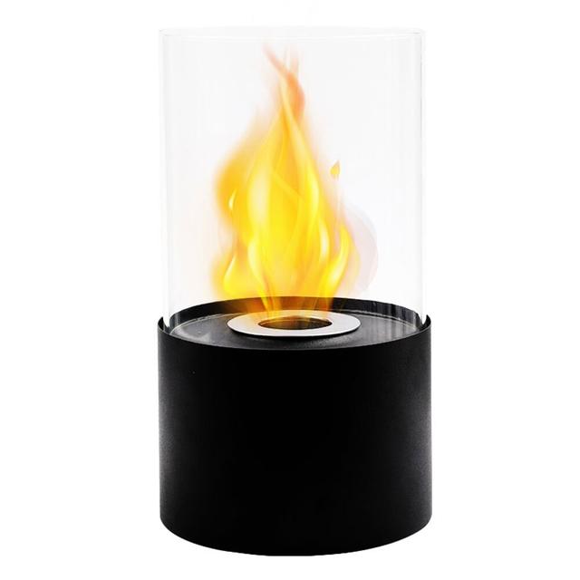 Belfry Heating Bio-Ethanol Outdoor Tabletop Fireplace with Flame Guard Belfry Heating Size: 29cm H x 16.5cm W x 16.5cm D, Finish: White on Productcaster.