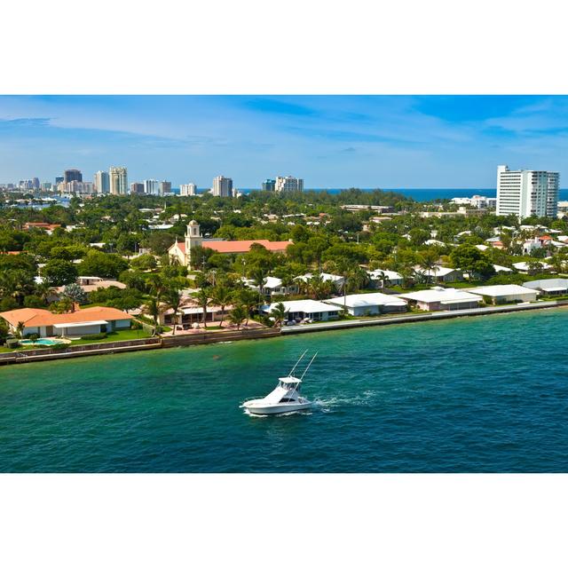 Fort Lauderdale by Ruth Peterkin - Wrapped Canvas Photograph 17 Stories Size: 81cm H x 122cm W on Productcaster.