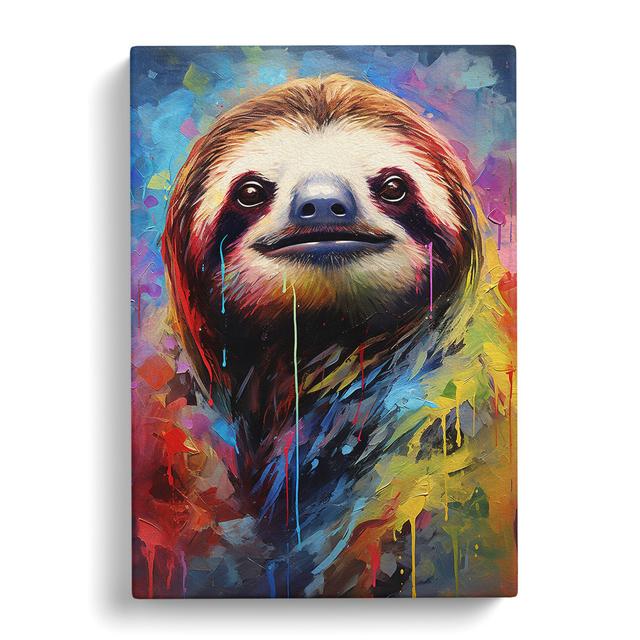 Sloth Modern - No Frame Art Prints Alpen Home Size: 60cm H x 40cm W x 3cm D on Productcaster.