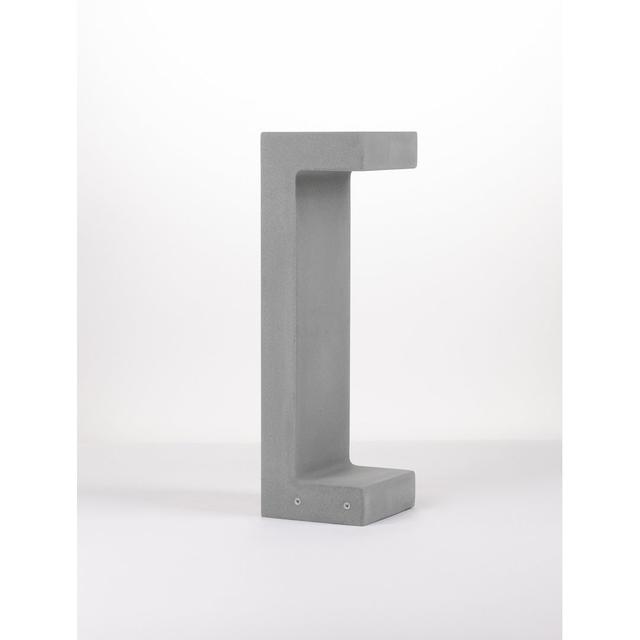 Kyaden Grey Integrated LED Concrete Bollard Light Ebern Designs on Productcaster.