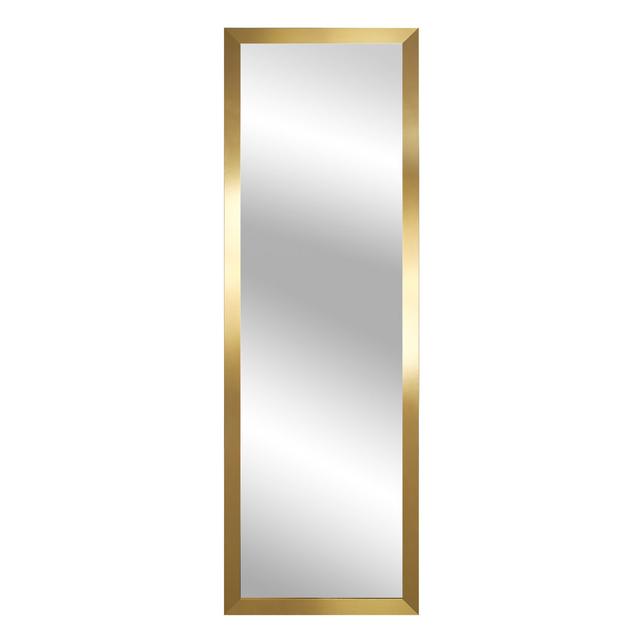 Mirror Ebern Designs Finish: Gold, Size: 127cm H x 47cm W on Productcaster.