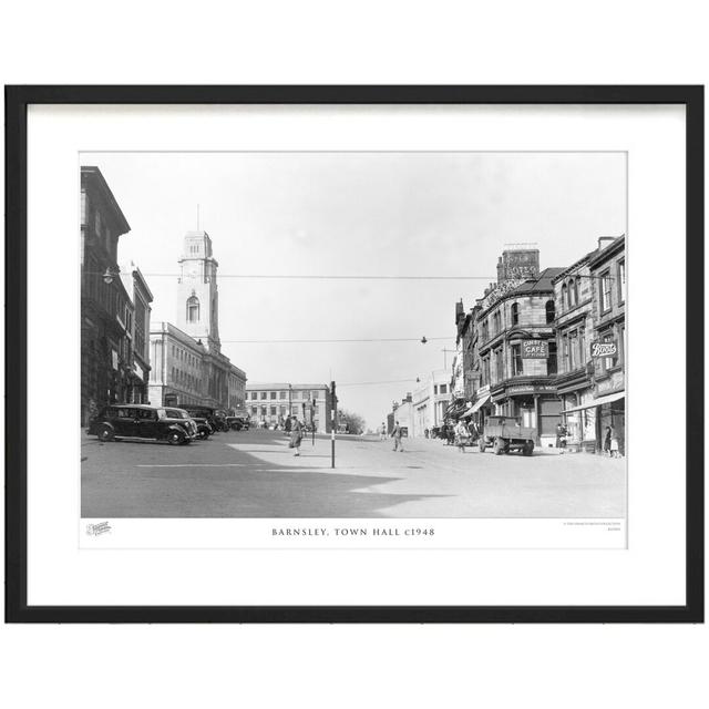 Barnsley, Town Hall C1948 - Single Picture Frame Print The Francis Frith Collection Size: 45cm H x 60cm W x 2.3cm D on Productcaster.