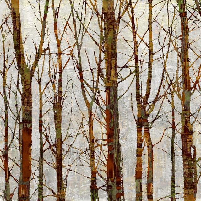 Branches - Wrapped Canvas Print Union Rustic Size: 122cm H x 122cm W on Productcaster.