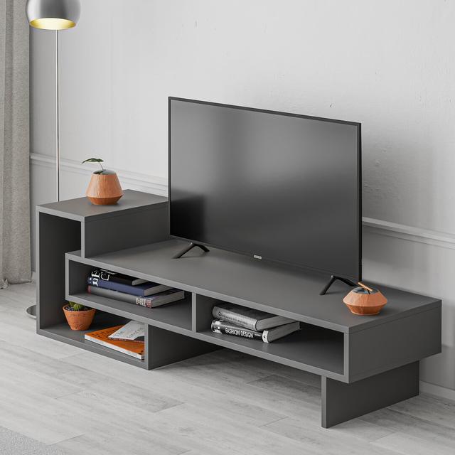 St Philips Marsh TV Stand for TVs up to 43" 17 Stories Colour: Anthracite on Productcaster.