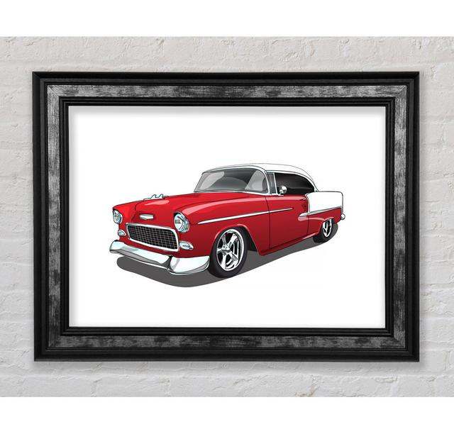 American Classic 5 Framed Print Bright Star Size: 100cm H x 141.4cm W on Productcaster.