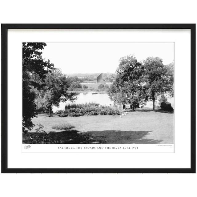 'Salhouse, the Broads and the River Bure 1902' by Francis Frith - Picture Frame Photograph Print on Paper The Francis Frith Collection Size: 60cm H x on Productcaster.