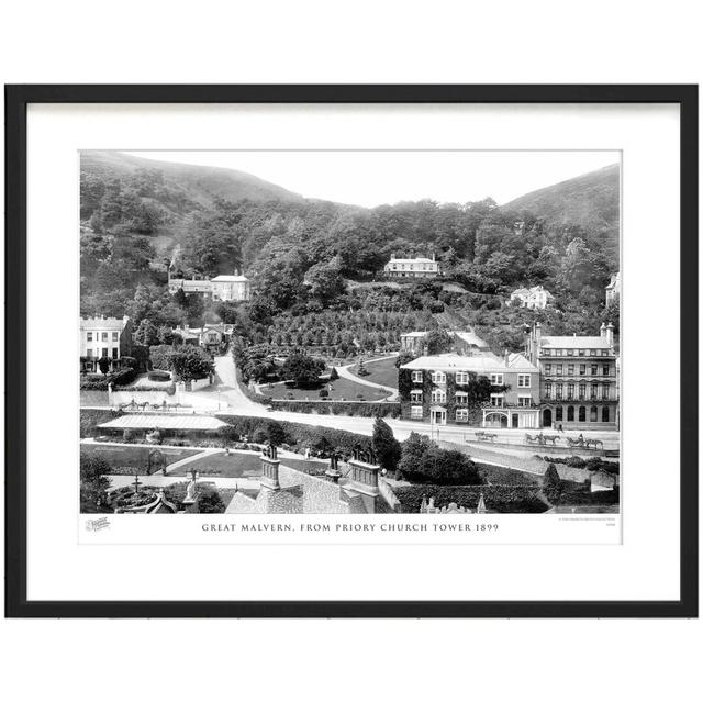 'Great Malvern, from Priory Church Tower 1899' by Francis Frith - Picture Frame Photograph Print on Paper The Francis Frith Collection Size: 40cm H x on Productcaster.