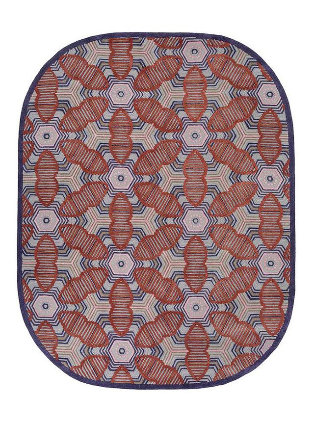 Square Velentina Oriental Machine Tufted Square 180 X 180cm Colourful Area Rug Set Morgenland on Productcaster.