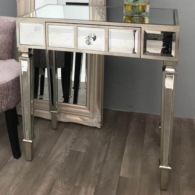 Margarita 75Cm Console Table and Mirror Set Mercer41 on Productcaster.