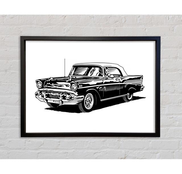 American Classic 3 Framed Print Bright Star Size: 84.1cm H x 118.9cm W x 3.3cm D on Productcaster.