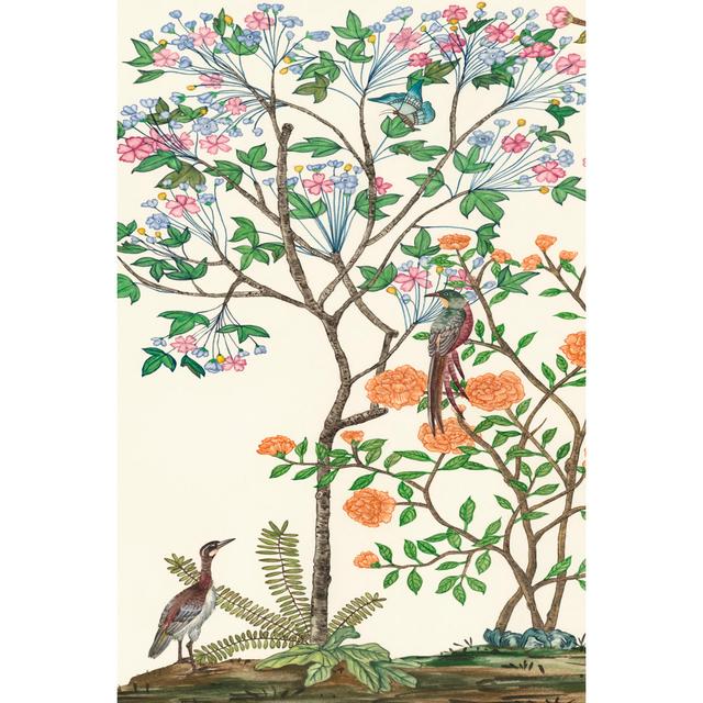 UA CH Traditional Chinoiserie I by Melissa Wang - Wrapped Canvas Print Marlow Home Co. Size: 122cm H x 81cm W x 3.8cm D on Productcaster.