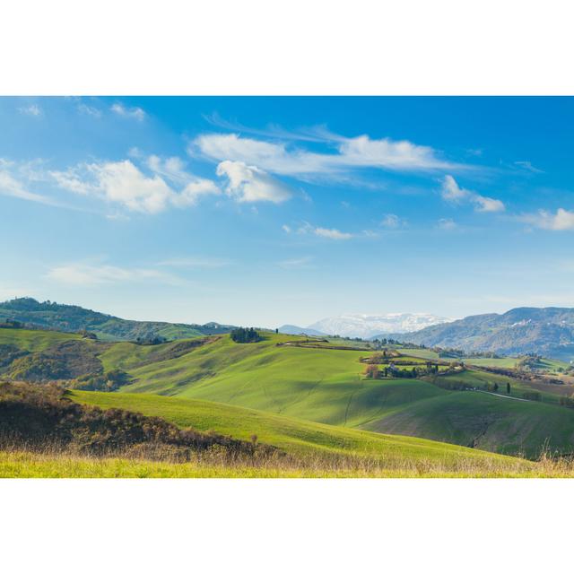 Landscape Towards Campagna by Anzeletti - Wrapped Canvas Print Alpen Home Size: 61cm H x 91cm W x 3.8cm D on Productcaster.