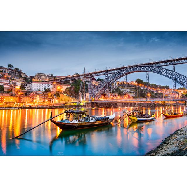 Port Skyline by SeanPavonePhoto - Wrapped Canvas Print Breakwater Bay Size: 61cm H x 91cm W on Productcaster.