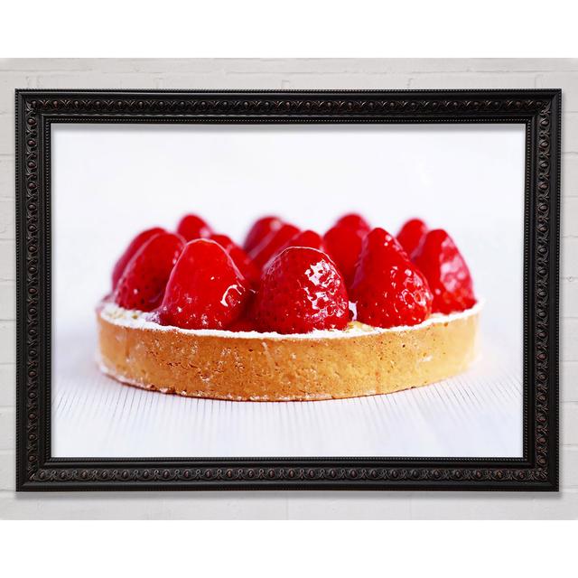 Strawberry Tart - Single Picture Frame Art Prints Bright Star Size: 29.7cm H x 42cm W x 3cm D on Productcaster.