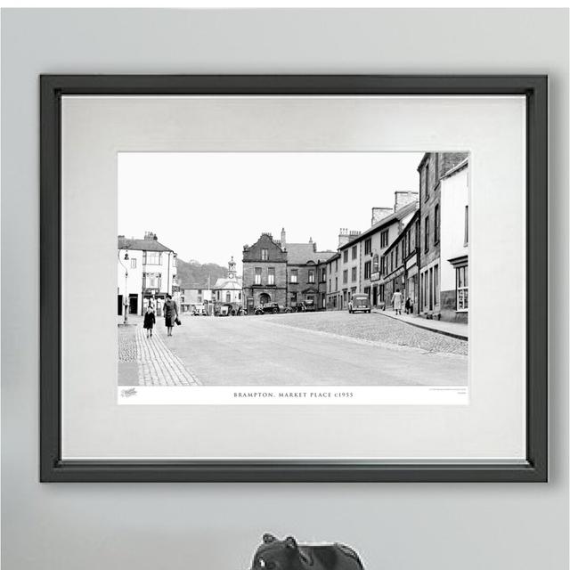 Brampton, Market Place C1955 by Francis Frith - Single Picture Frame Print The Francis Frith Collection Size: 28cm H x 36cm W x 2.3cm D on Productcaster.