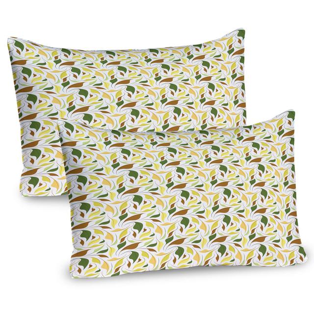 Seasonal Garden Elements Microfiber Sham (Set of 2) East Urban Home on Productcaster.